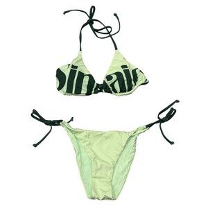 Sinclair Triangle Bikini in Green